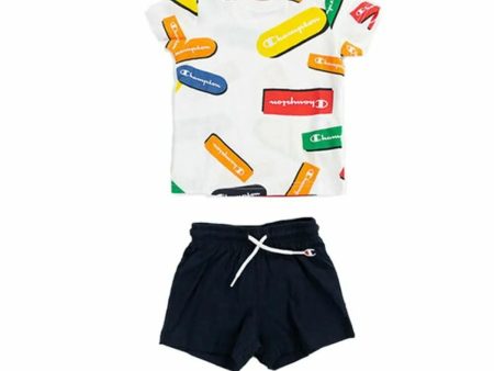 Ensemble de Sport pour Enfants Champion Baby White Blanc Online