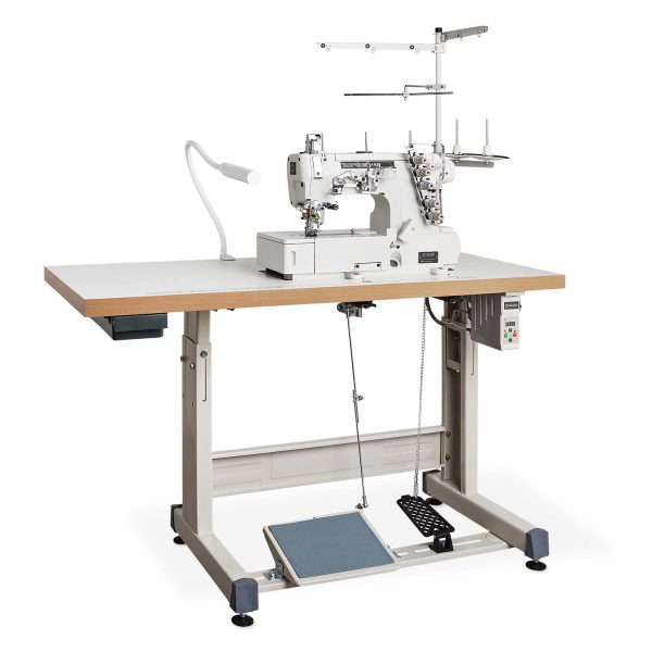 Flat Bed Cover Stitch Sewing Machine with Direct Drive Online