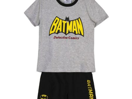 Pyjama D Été Batman Gris on Sale