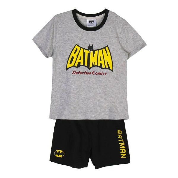 Pyjama D Été Batman Gris on Sale