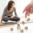 Jeu de dés de yoga Anandice InnovaGoods 7 Pièces Sale