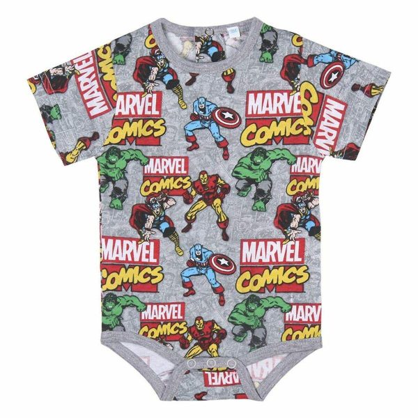 Body Marvel 2 Unités Gris For Cheap