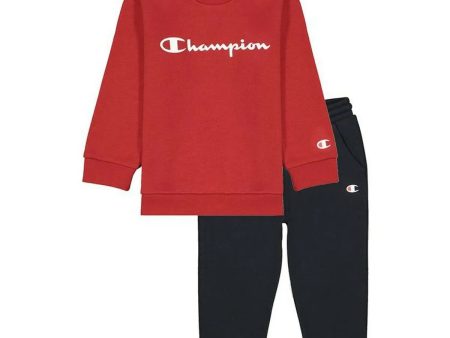 Survêtement pour Bébé Champion Crewneck Baby Rouge Sale