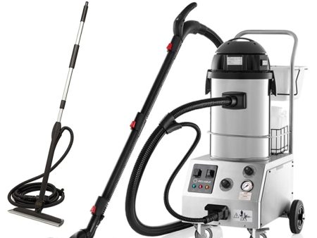 Tandem Pro Commercial Steam Cleaning System with Vacuum & Commercial Steam Mop Fashion