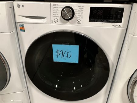 Front Load Washer and Electric Dryer Combo with Steam and Sensor Dry - Model:WM3555HWA  WAS12717 on Sale