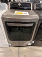 LG - 7.3 Cu. Ft. Smart Electric Dryer Model:DLE7400VE  DRY12175 Online Sale