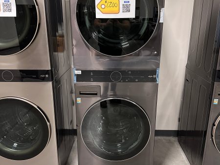 NEW ELECTRIC DRYER WASHTOWER LG WASHER DRYER STACKED SET MODEL:WKEX200HBA   WAS13167 Supply