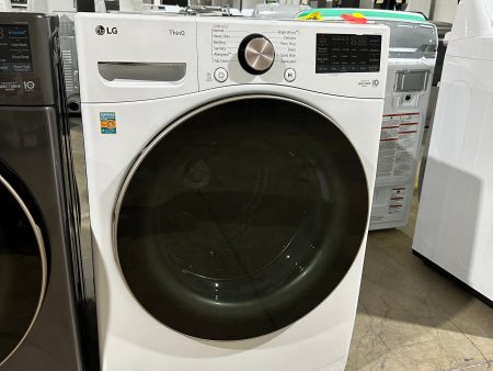 STACKABLE SMART FRONT LOAD WASHER with STEAM MODEL: WM4000HWA  WAS12058S Online now