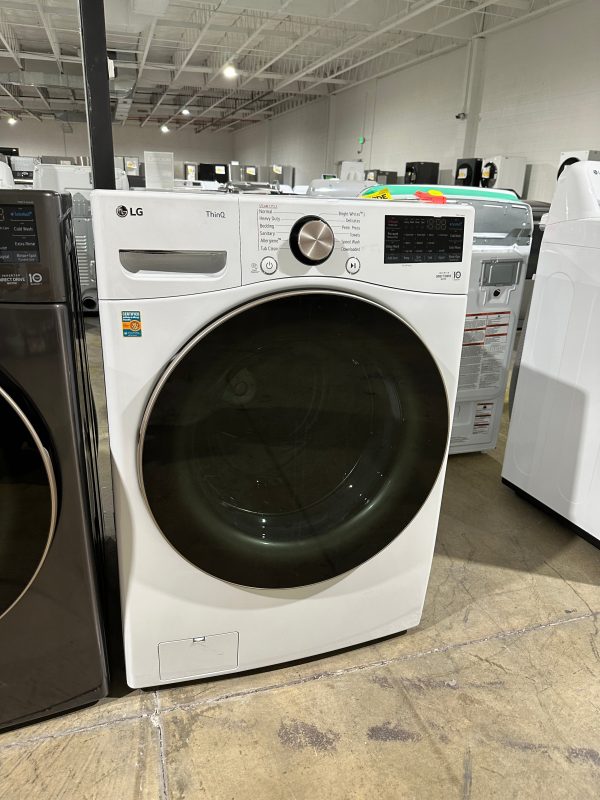 STACKABLE SMART FRONT LOAD WASHER with STEAM MODEL: WM4000HWA  WAS12058S Online now