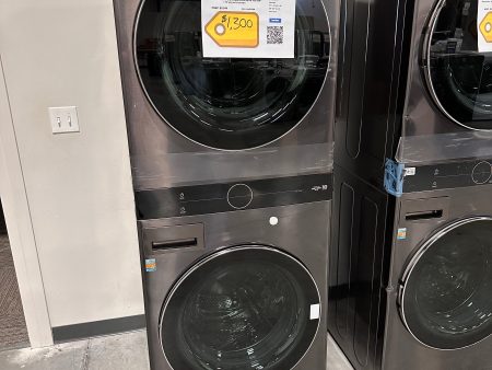 GREAT NEW SMART LG WASHTOWER WITH STEAM MODEL:WKHC202HBA   WAS13168 Sale