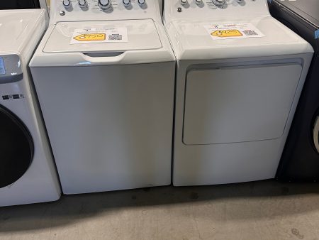 GREAT NEW GE TOP LOAD WASHER ELECTRIC DRYER LAUNDRY SET - WAS13120 DRY12430 Online