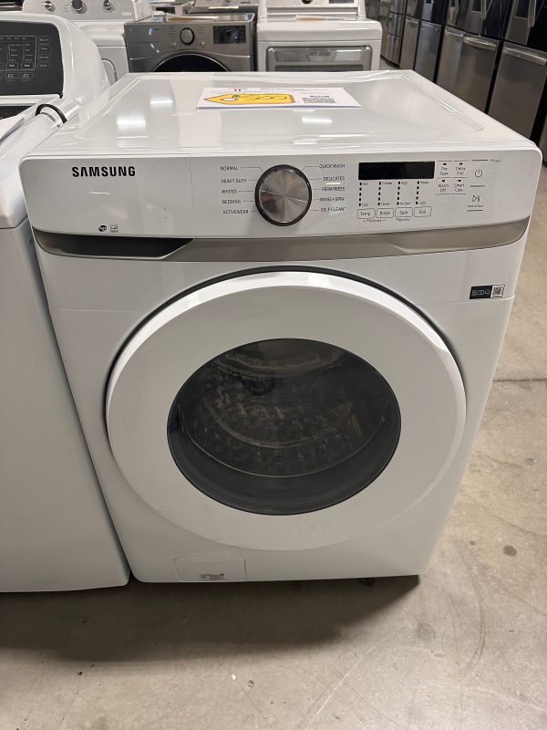 SAMSUNG STACKABLE FRONT LOAD WASHER MODEL: WF45T6000AW  WAS13115 Online Sale